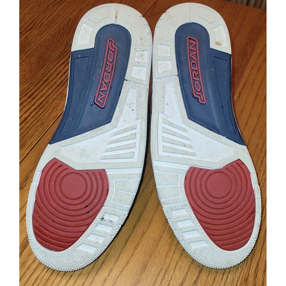 Jordan Legacy 312 Dream Team AV3922-101 White Navy Red Gold Sz 10.5 - Picture 13 of 13